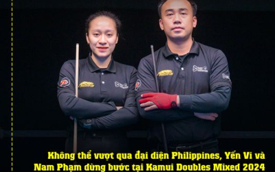 Cặp Đôi Phạm Phương Nam – Dương Yến Vi Dừng Bước Tại Giải Kamui Mixed Doubles 2024
