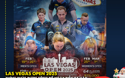 Giải Billiards Las Vegas Open 2025 Chính Thức Được Công Bố!