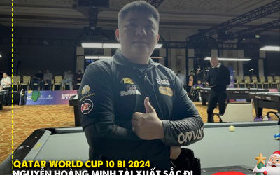 NGUYỄN HOÀNG MINH TÀI XUẤT SẮC GIÀNH VÉ VÀO VÒNG LAST 64