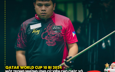 Anton Raga Dừng Bước Đáng Tiếc Tại Qatar World Cup 10-Bi 2024 Sau Trận Thua 9-7 Trước Dimitrios Loukatos