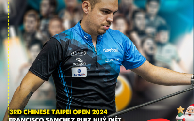 FRANCISCO SANCHEZ RUIZ "HUỶ DIỆT" KUO PO CHENG ĐỂ TIẾN VÀO TỨ KẾT GIẢI 3RD CHINESE TAIPEI OPEN 2024