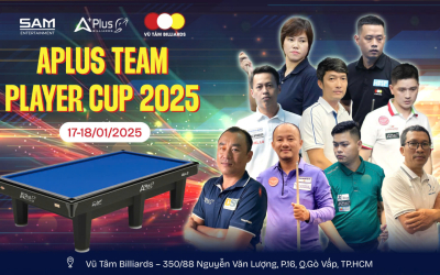 KHỞI TRANH APLUS TEAM PLAYER CUP 2025 – SỰ KIỆN ĐỈNH CAO MỞ MÀN NĂM MỚI!