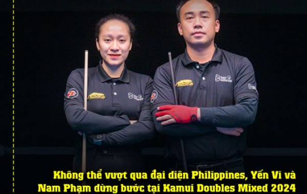 Cặp Đôi Phạm Phương Nam – Dương Yến Vi Dừng Bước Tại Giải Kamui Mixed Doubles 2024