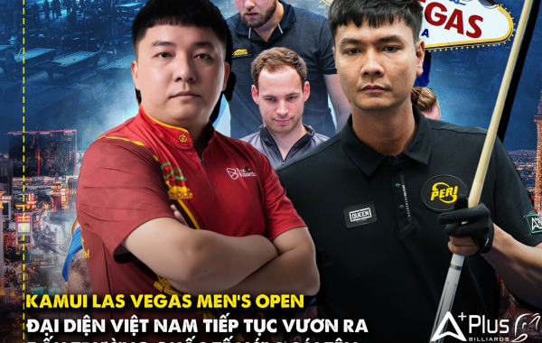 KAMUI LAS VEGAS MEN'S OPEN: ĐẠI DIỆN VIỆT NAM VƯƠN RA ĐẤU TRƯỜNG QUỐC TẾ