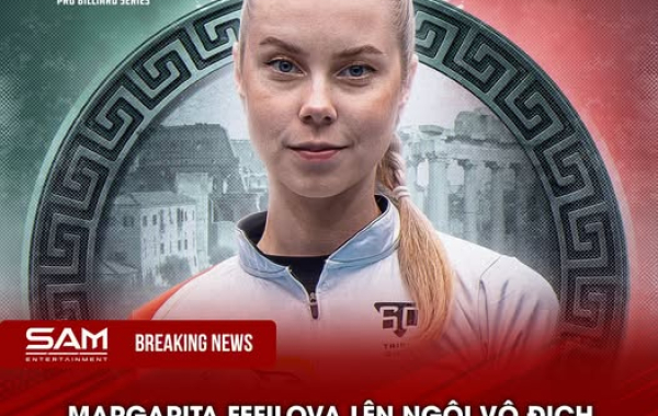 MARGARITA FEFILOVA LÊN NGÔI VÔ ĐỊCH THẾ GIỚI 10-BALL NỮ 2026!