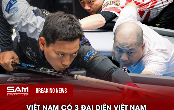 Việt Nam có 3 đại diện tham dự US Open Pool Championship 2026