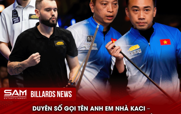 HOÀNG SAO – NAM PHẠM CÙNG TÁI ĐẤU ANH EM NHÀ KAÇI TẠI NỘI DUNG 10-BALL ĐƠN