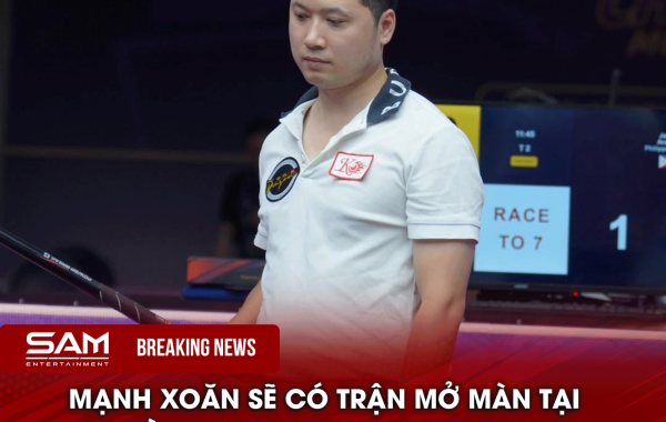 Mạnh Xoăn bước vào vòng sơ loại China Open 2026, Lường Đức Thiện đã có suất tại vòng chung kết