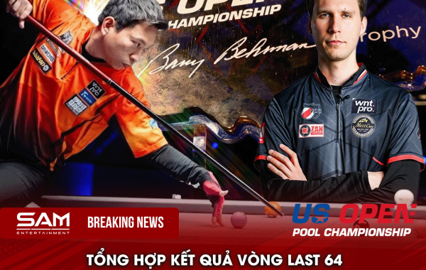 Tổng hợp kết quả Last 64 US Open 2026: Dương Quốc Hoàng dừng bước sau trận thua sát nút 9-10