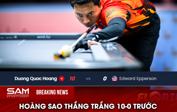 HOÀNG SAO THẮNG TRẮNG 10-0, HIÊN NGANG TIẾN VÀO VÒNG LAST 64!