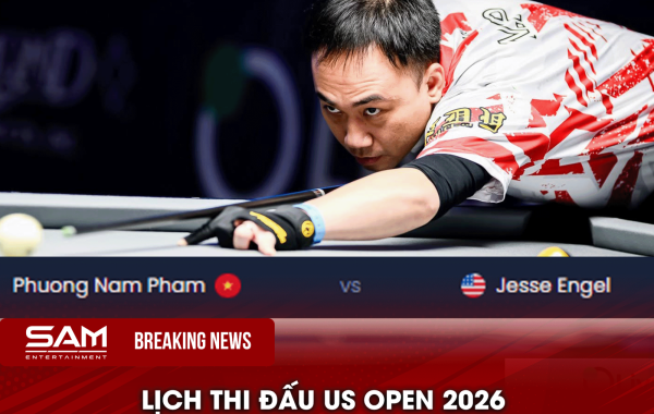 Lịch thi đấu Round 3 nhánh thua US Open 2026 theo giờ Việt Nam: Phạm Phương Nam gặp Jesse Engel