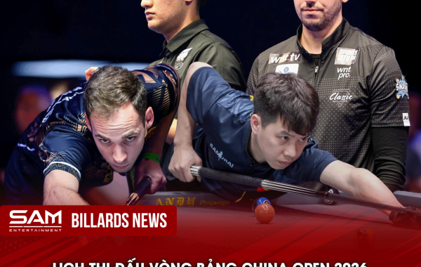 Lịch thi đấu China Open 2026 ngày 09/09: Lường Đức Thiện chạm trán Denis Grabe