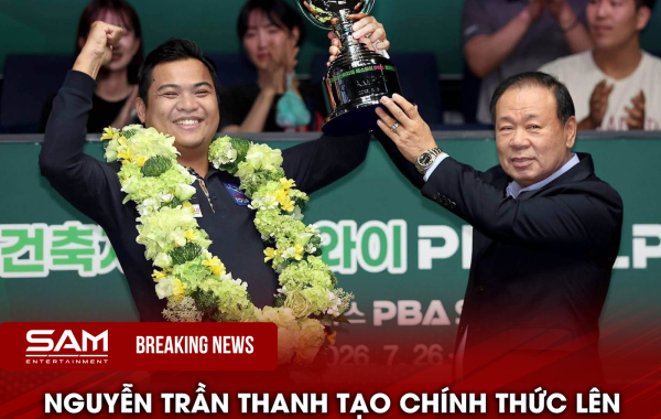 NGUYỄN TRẦN THANH TẠO VÔ ĐỊCH PBA TOUR, NHẬN HƠN 1,5 TỶ ĐỒNG!