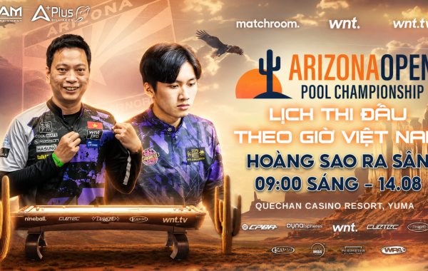 Lịch thi đấu Last 128 Arizona Open 2026: Dương Quốc Hoàng ra quân lúc 09:00 ngày 14/08