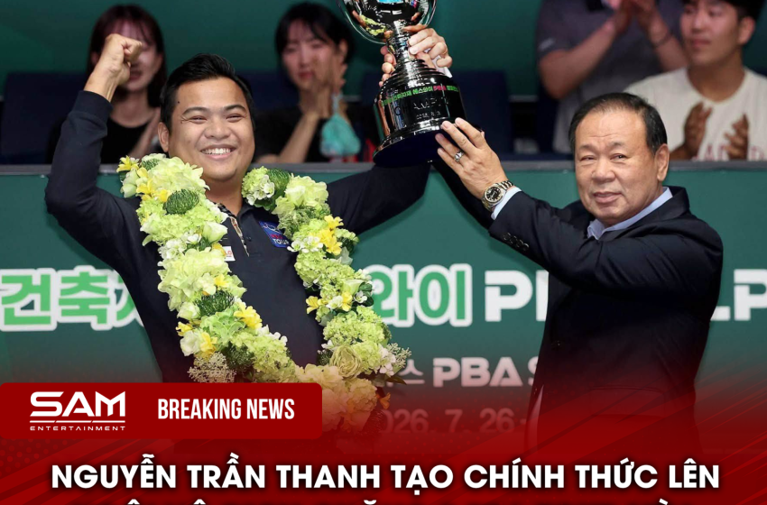 NGUYỄN TRẦN THANH TẠO VÔ ĐỊCH PBA TOUR, NHẬN HƠN 1,5 TỶ ĐỒNG!