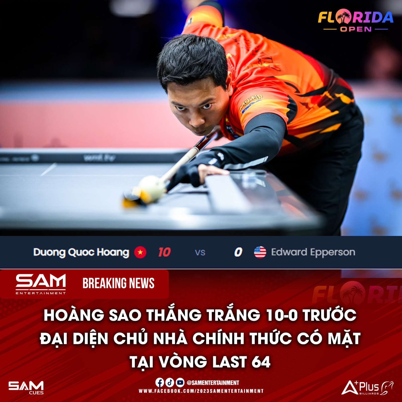 HOÀNG SAO THẮNG TRẮNG 10-0, HIÊN NGANG TIẾN VÀO VÒNG LAST 64!