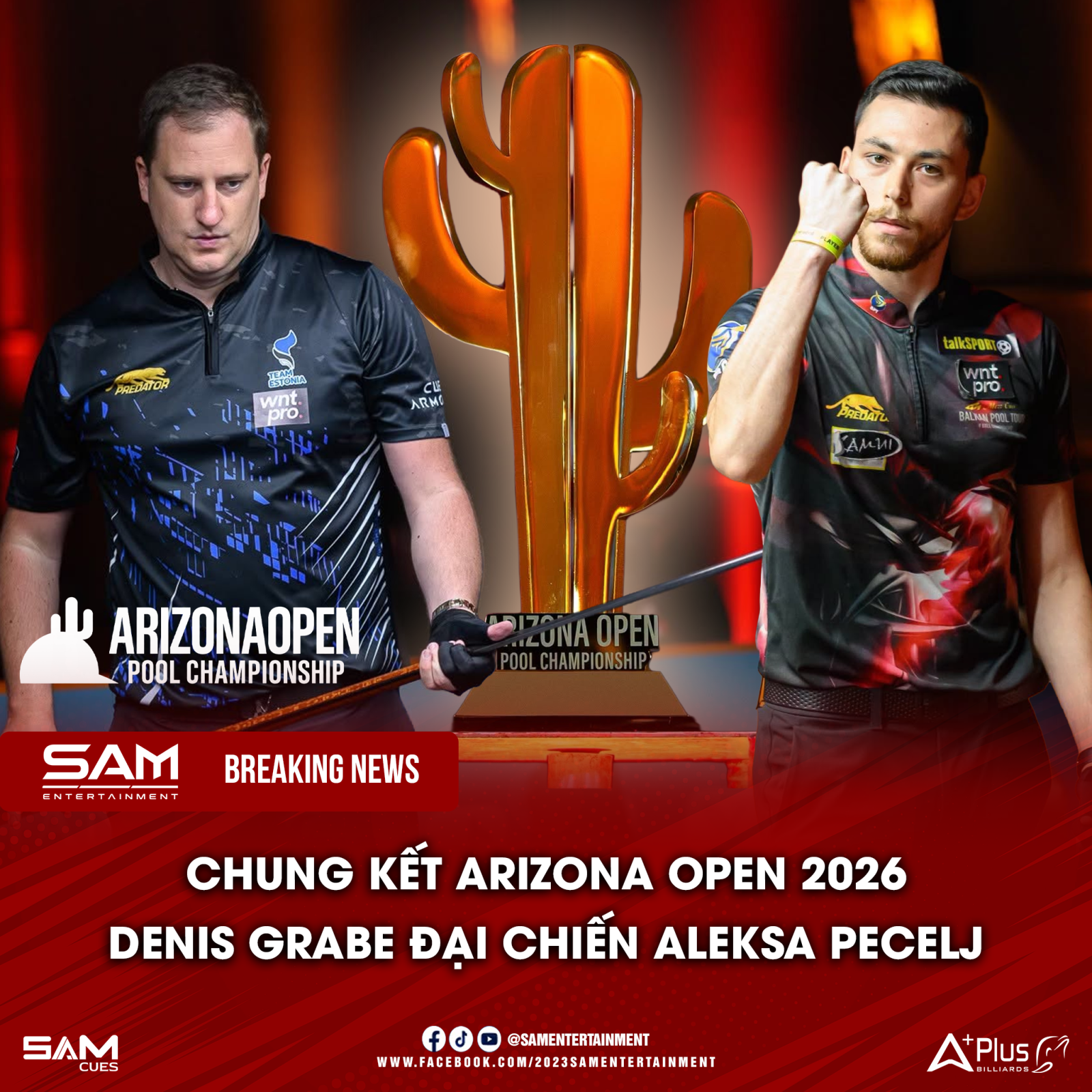ARIZONA OPEN 2026: DENIS GRABE ĐỐI ĐẦU ALEKSA PECELJ TRONG TRẬN CHUNG KẾT
