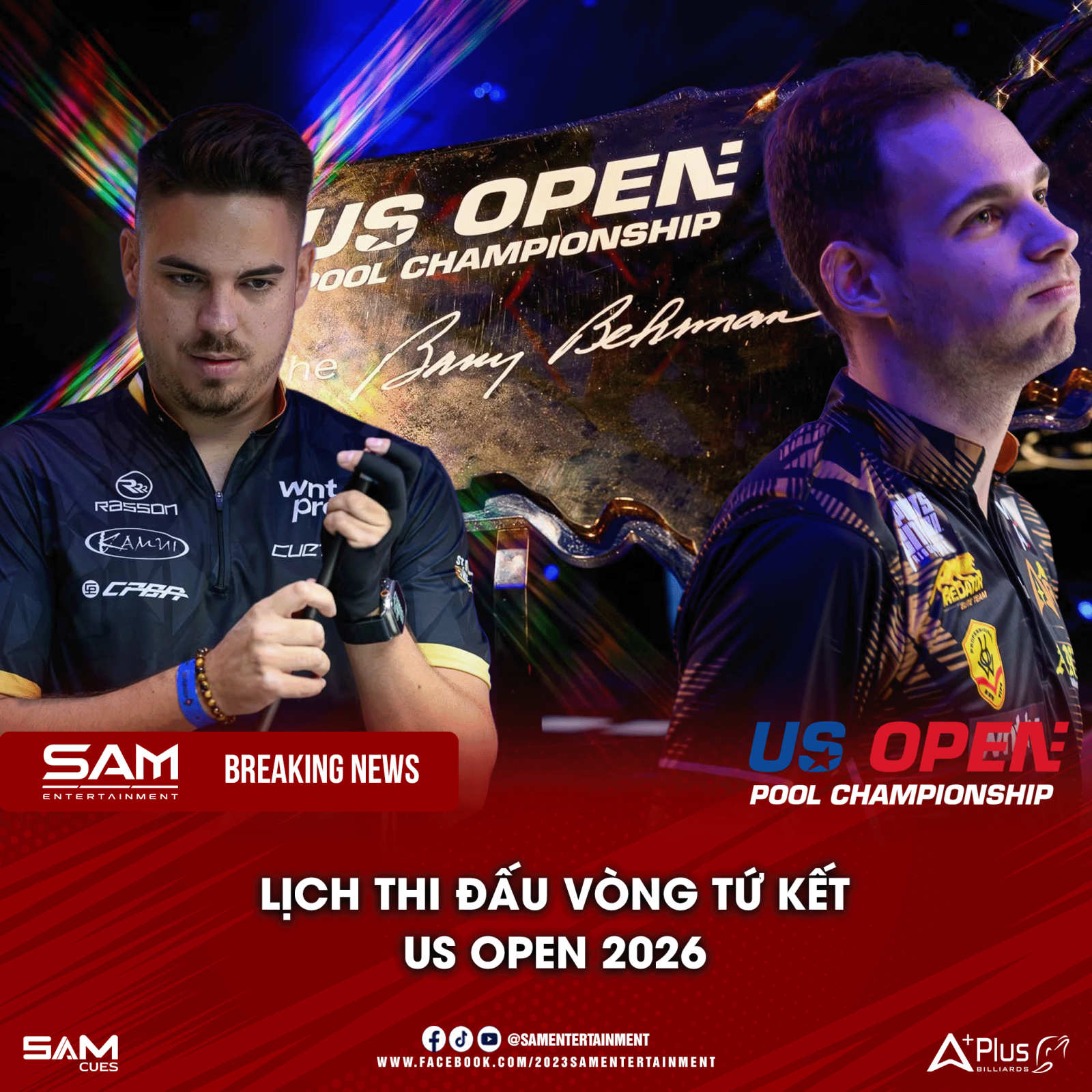 Lịch thi đấu Tứ kết US Open 2026 theo giờ Việt Nam: Filler gặp Sánchez Ruiz, Gorst đối đầu Capito